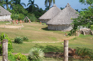 Recreation of Taíno Village